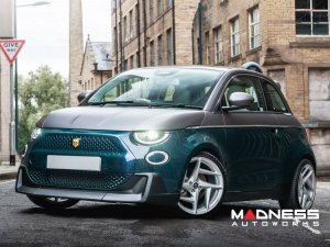 FIAT 500e Gen2 Complete Exterior Package by Kahn Design - Designio - Coupe - w/ 18" Silver Wheels 